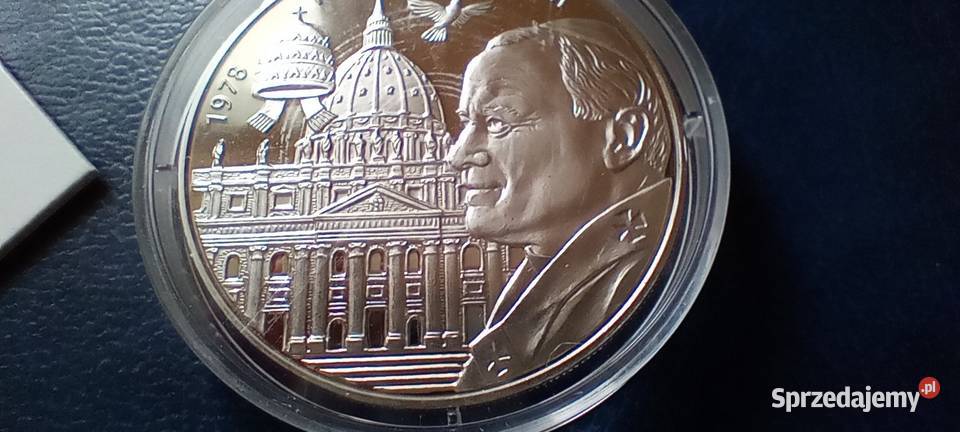 Stare monety Medal Jan Paweł II Zakon Maltański Lesko