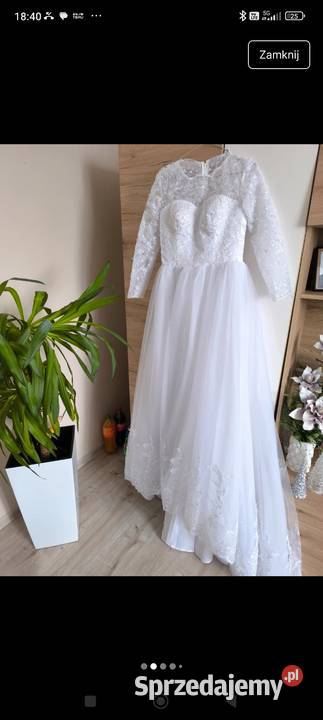 Suknia ślubna ML Rozmiar 38(M) Stalowa Wola