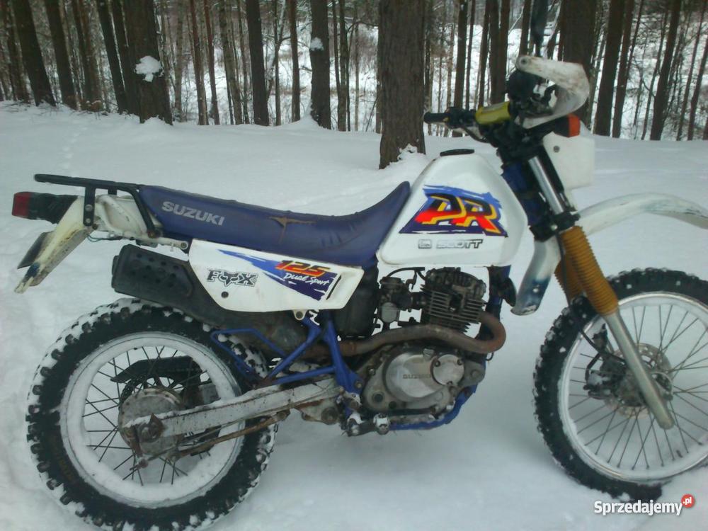 Suzuki DR 125 elektryczny starter lubuskie Żary sprzedam