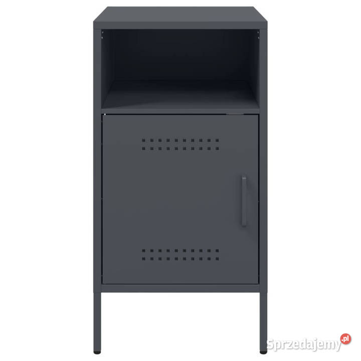 Szafka nocna antracyt 36x39x68 stal WM843070 Warszawa