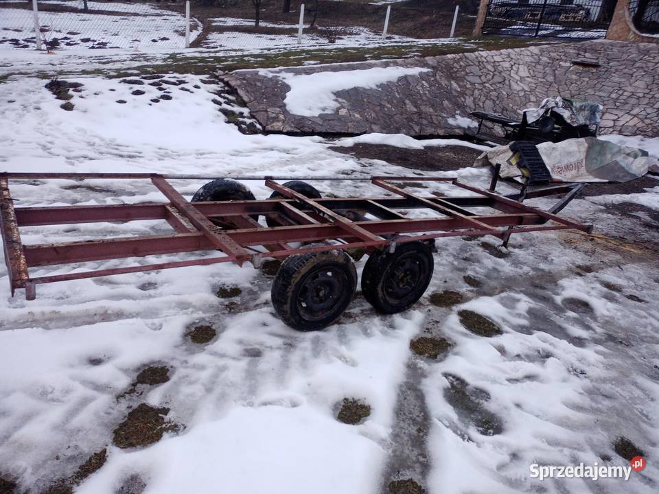 Przyczepa przyczepka ramo rama podwozie wóz Łukowica