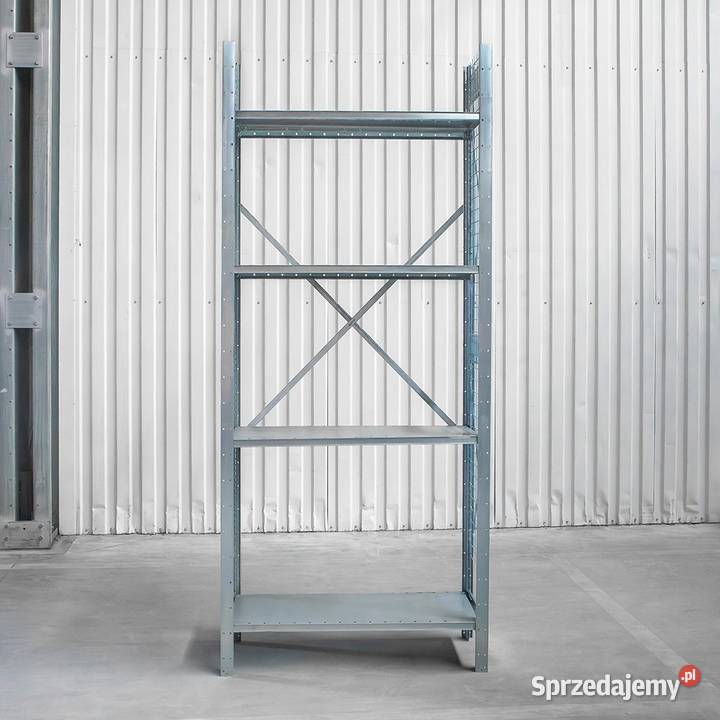 Regał magazynowy 4 PÓŁKI DEXION 247x105x50 moduł Chmielów