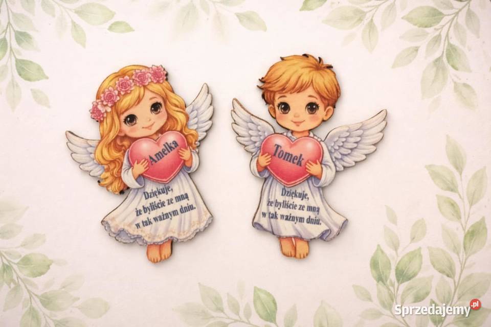 Magnesy na Komunię Podziękowanie Gości małopolskie Sucha Beskidzka