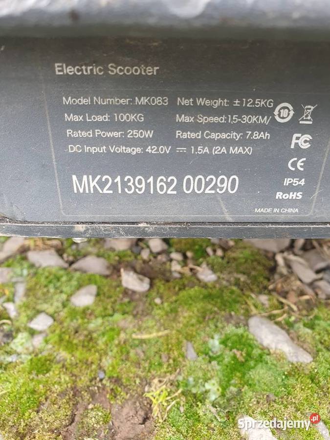 Hulajnoga elektryczna Hulajnogi elektryczne Waśniów sprzedam