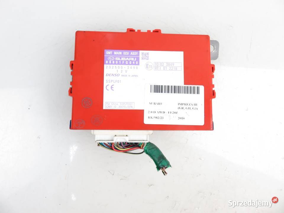 MODUŁ SUBARU IMPREZA III GR 20 D 88801FG040 osobowe Układ elektryczny, zapłon sprzedam