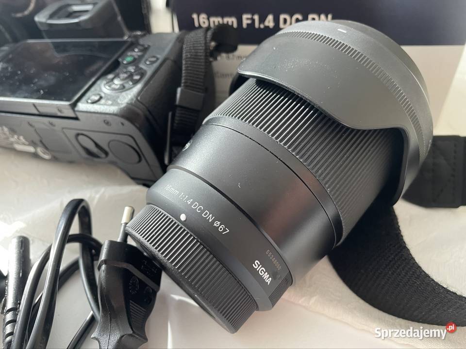 Lumix G80M Sigma 16mm f14 Rode videomic pro Głogów sprzedam
