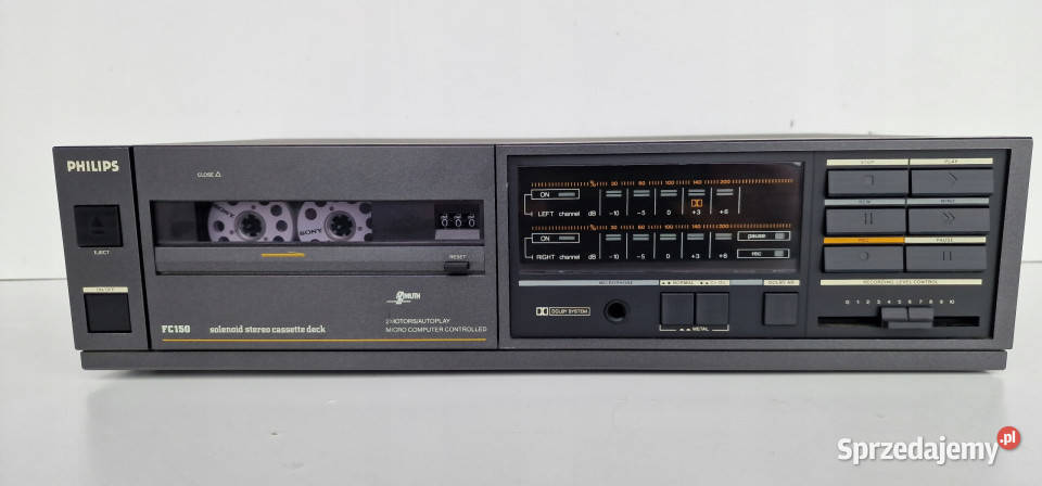 Magnetofon Philips FC150 casette deck Międzychód
