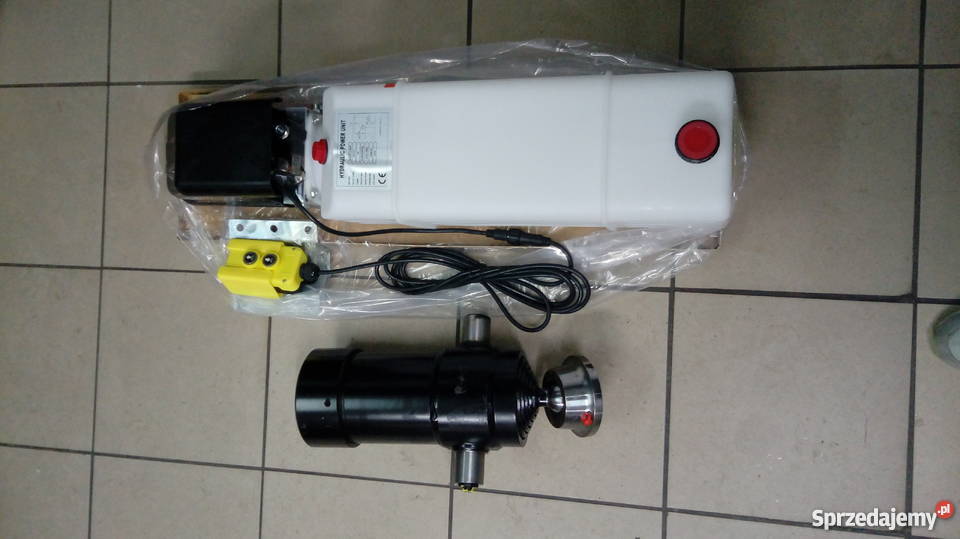 Agregat 12V 16kW z siłownikiem 335mm skok 1050mm Brzozówka sprzedam