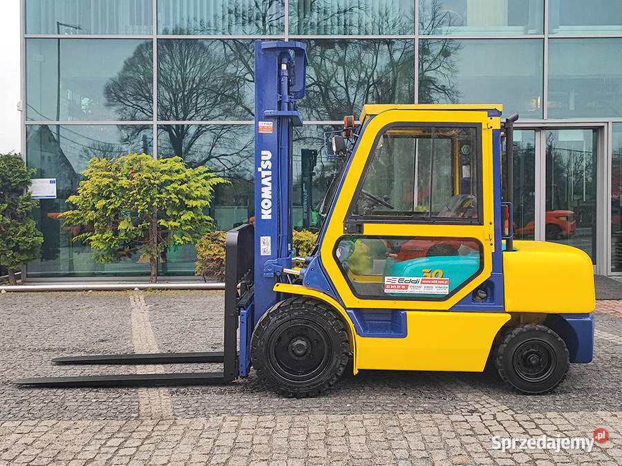 Wózek widłowy Komatsu FD30T12 diesel duplex 4 m diesel Kęty