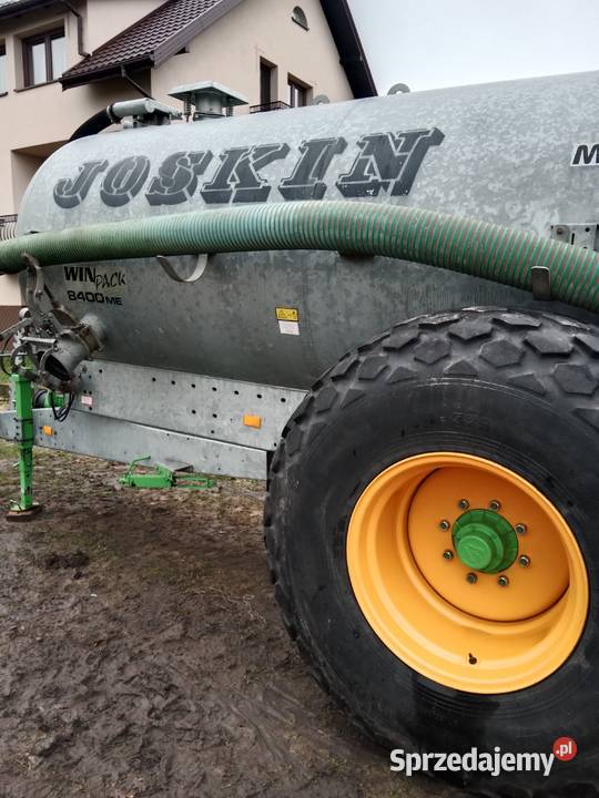 Beczkowóz Joskin poj 8400 nowy 2015r wóz nieuszkodzony Sierpc