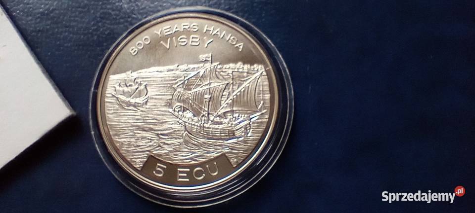 Stare monety 5 ECU 1994 Szwecja Lesko sprzedam