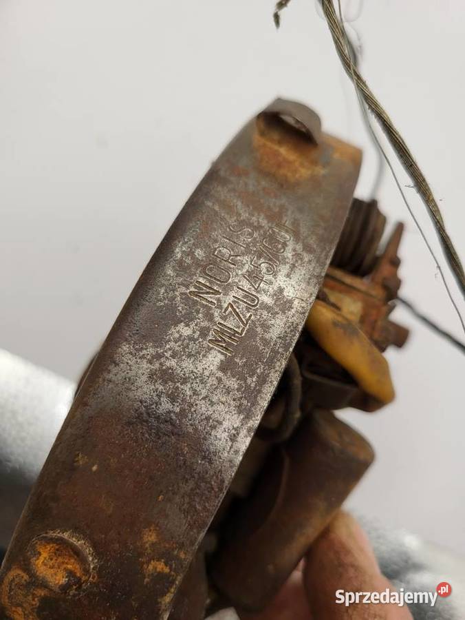NORIS MLZU PRĄD PRĄDNICA CEWKA ZUNDAPP DKW NSU Części i akcesoria motocyklowe Rybnik