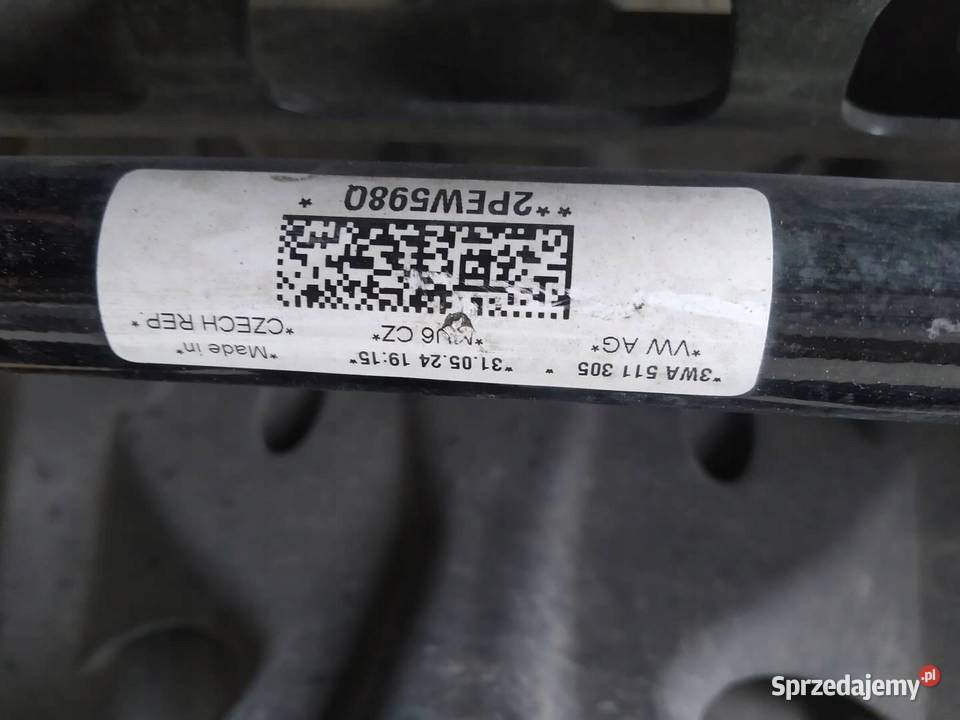 SANKI ZAWIESZENIA TYŁ WAHACZ KPL 3WA511305 Skoda sprzedam