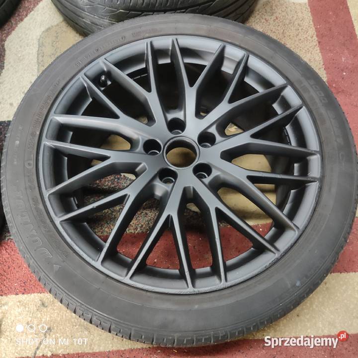 Alufelgi 4G9601025K AUDI 85 x 19H2 ET43 2 opony Miłcz