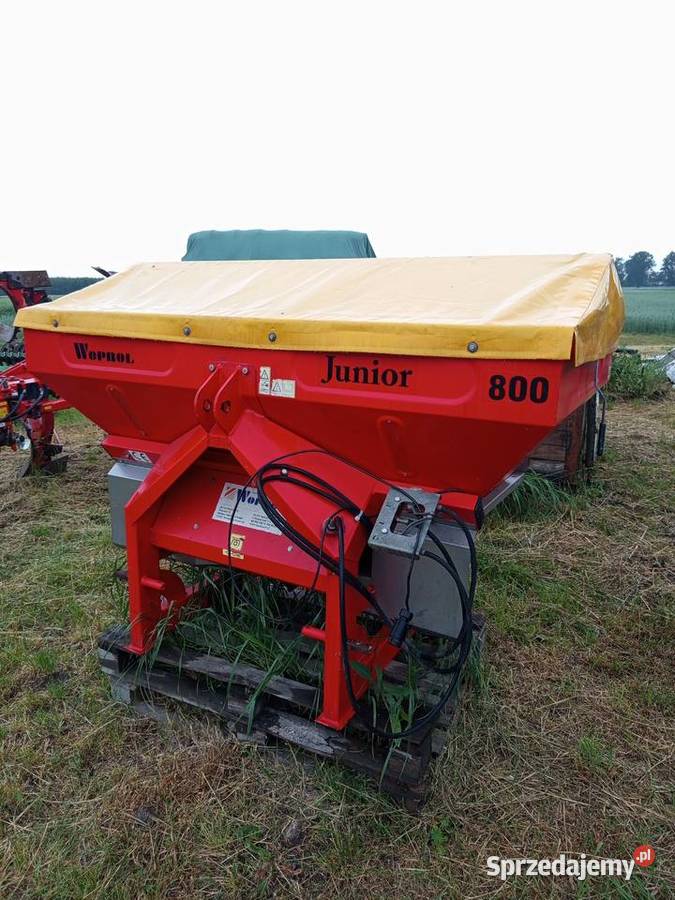 Rozsiewacz woprol junior 2 800l nadstawki nieuszkodzony