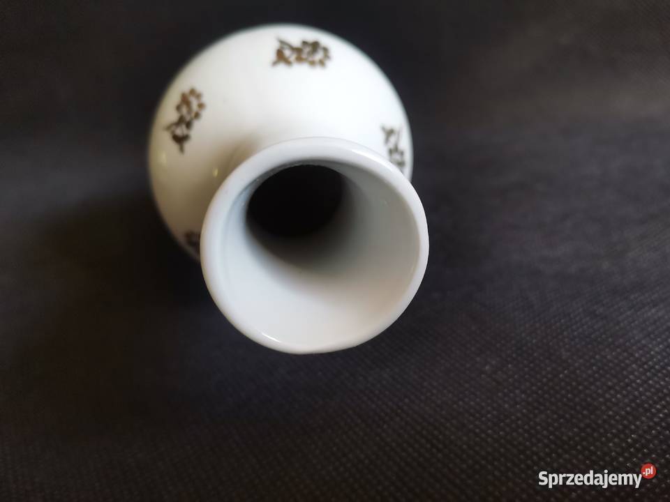 Stary mały wazon porcelana Bogucice design PRL śląskie Katowice sprzedam