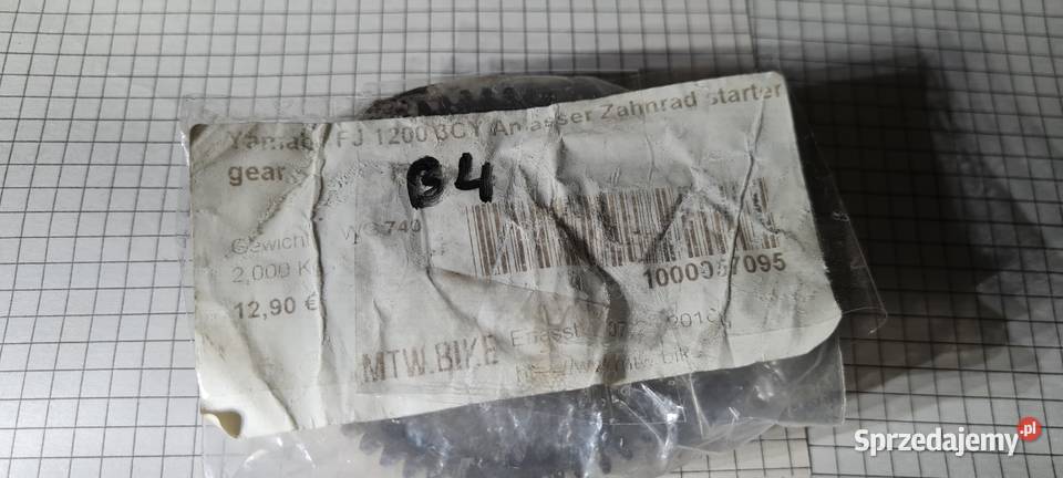 Yamaha FJ 1200 3CY tryb rozrusznika starter Warszawa