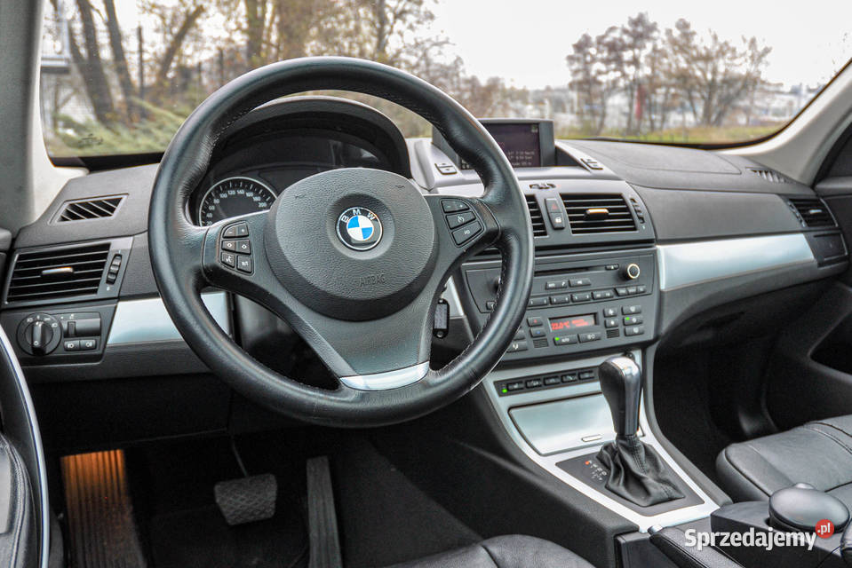 BMW X3 2008 r Automat Skóry xDrive Lift Wrocław sprzedam