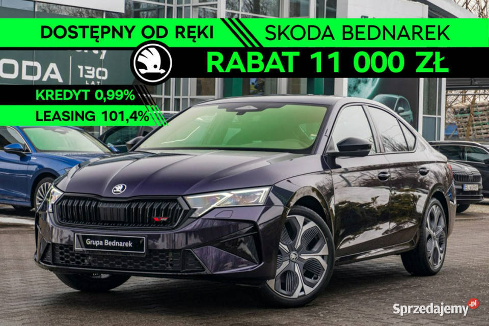 koda Octavia Octavia FL RS 20 TSI 265 DSG Łódź sprzedam