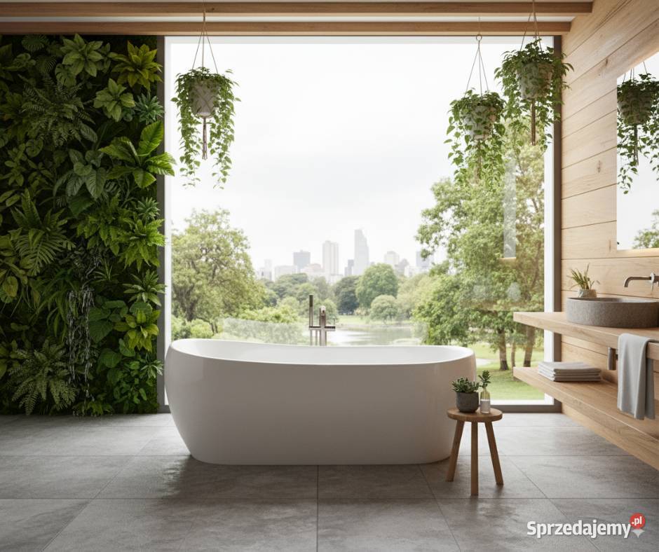 Melania biała wanna wolnostojąca 170 plug play Wanny Poznań