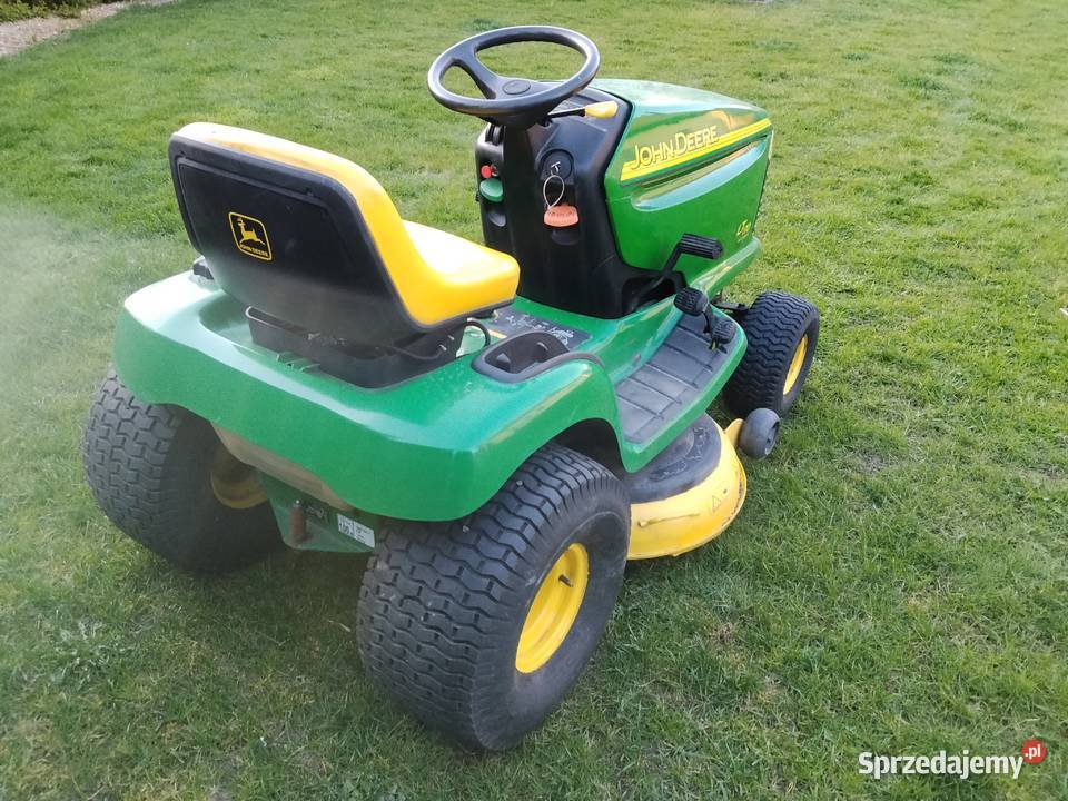 John Deere lt 170 V2 16 HYDRO mulczer wielkopolskie Rawicz