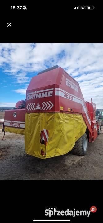 Grimme 7540 nie AVR nie Ropa uszkodzony