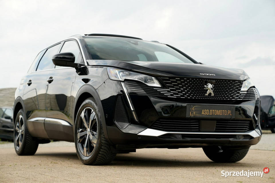 Peugeot 5008 GT kamera skora ALARM blis FUL LED aluminiowe felgi 5008 Otmuchów