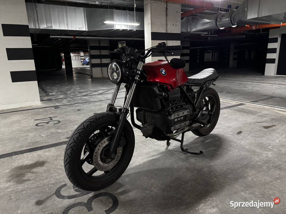BMW K75 1995 Poznań Custom Cafe Racer Scrambler