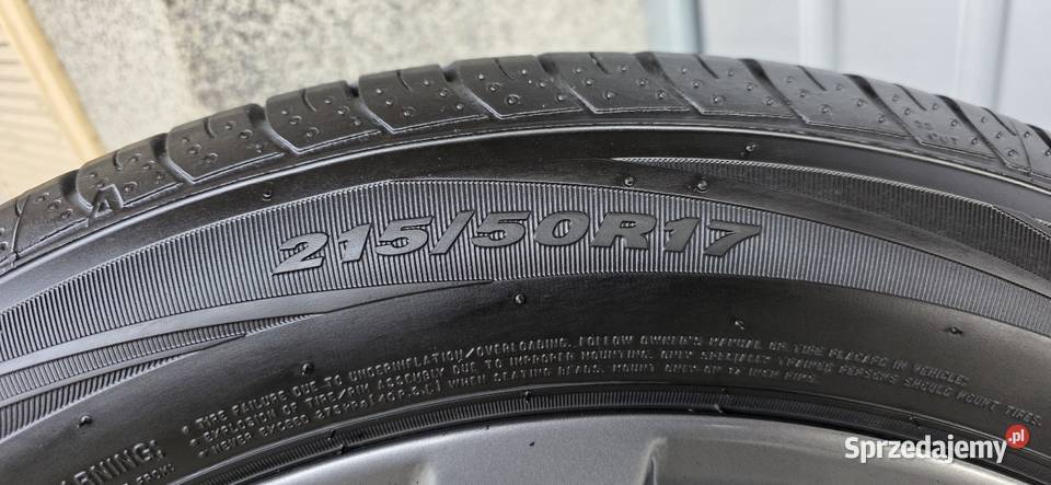 Oryginalne Koła Mazda 3 Mazda 6 R17Opony letnie Jelcz-Laskowice sprzedam