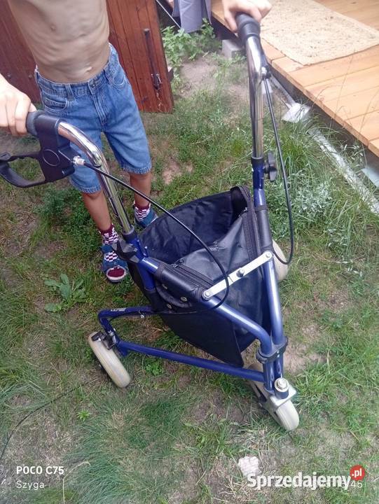 Okazja Chodzi balkonik trojkołowy składany torba Szygówek sprzedam