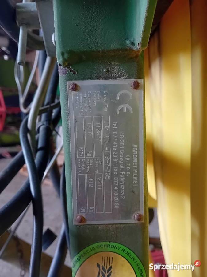 Opryskiwacz pilmet lux 815 nie Krukowiak amazone małopolskie Racławice sprzedam