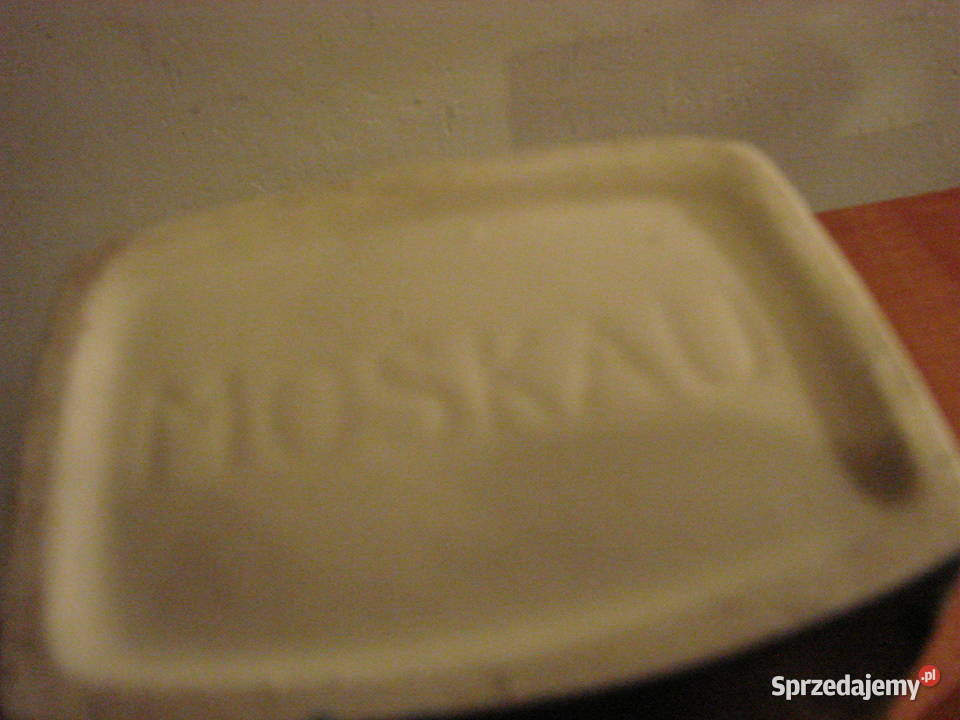 Moskau stary pojemnik kuchenny Porcelana i szkło pomorskie Pruszcz Gdański