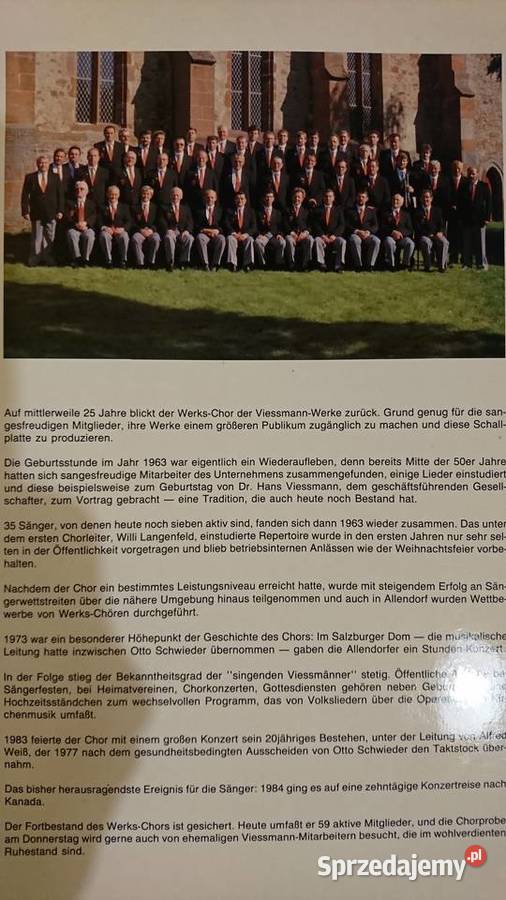 Płyta winylowa Ich kenne ein Land Viessmann Warszawa