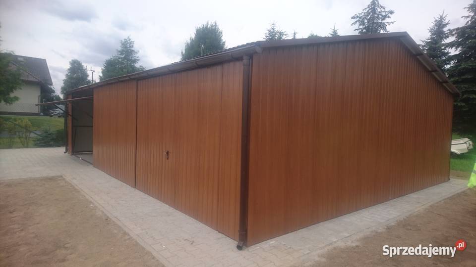 Garaż Blaszany Drewnopodobny Blaszak WIATA HALA Rzeszów sprzedam