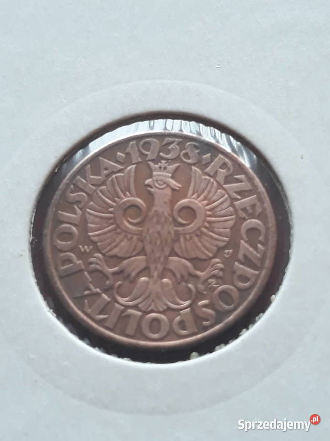 5 Groszy 1938 r Śliczne J