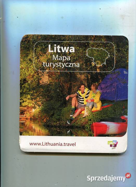 Litwa Mapa turystyczna Szczecin