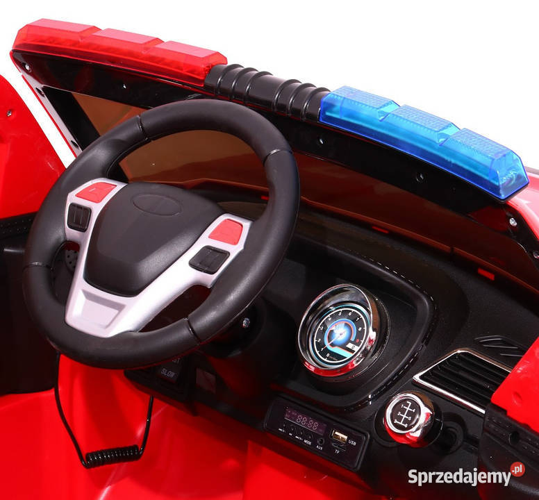 Samochód na akumulator SUV Straż Pożarna auto Warszawa