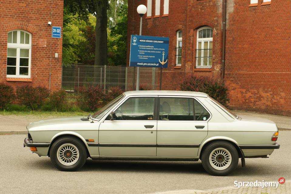 Bmw e28 525i m30 manual Klima wyposażona ładna Seria 5 sprzedam