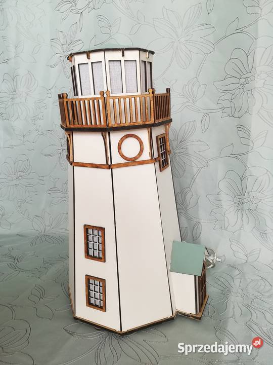 Latarnia lampa led dekoracja biały wielkopolskie Poznań