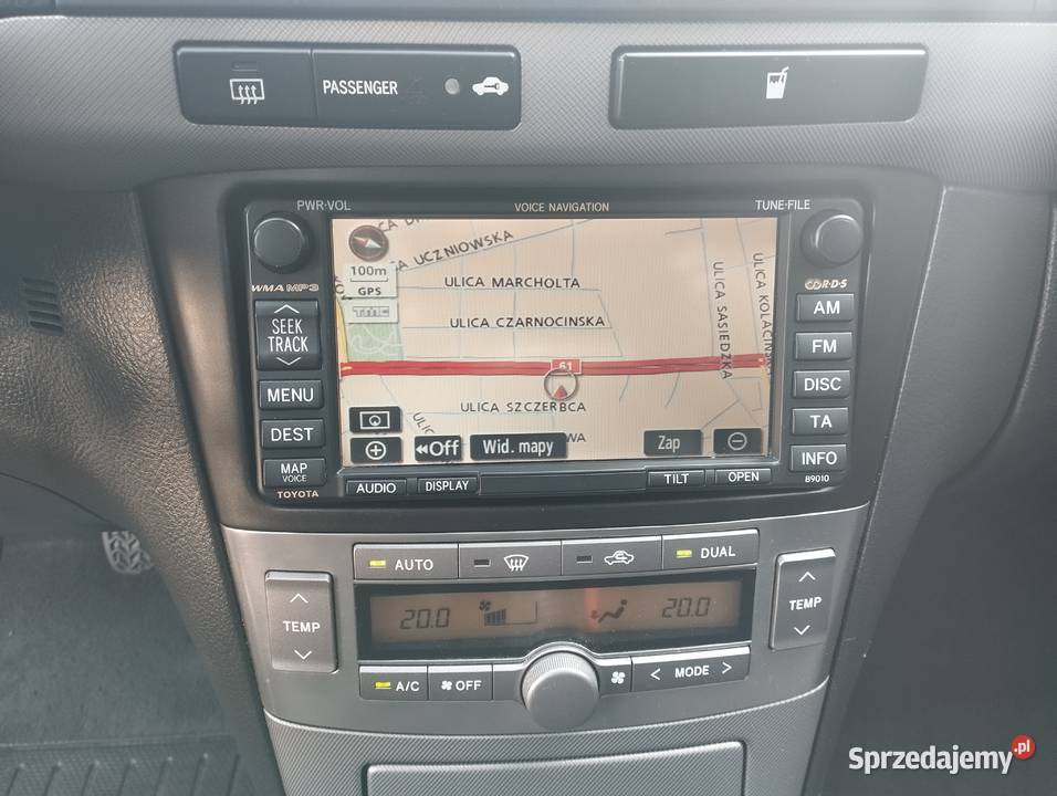 Toyota Avensis 20D4D 126 Navi Hak Długie Opłaty mazowieckie Warszawa