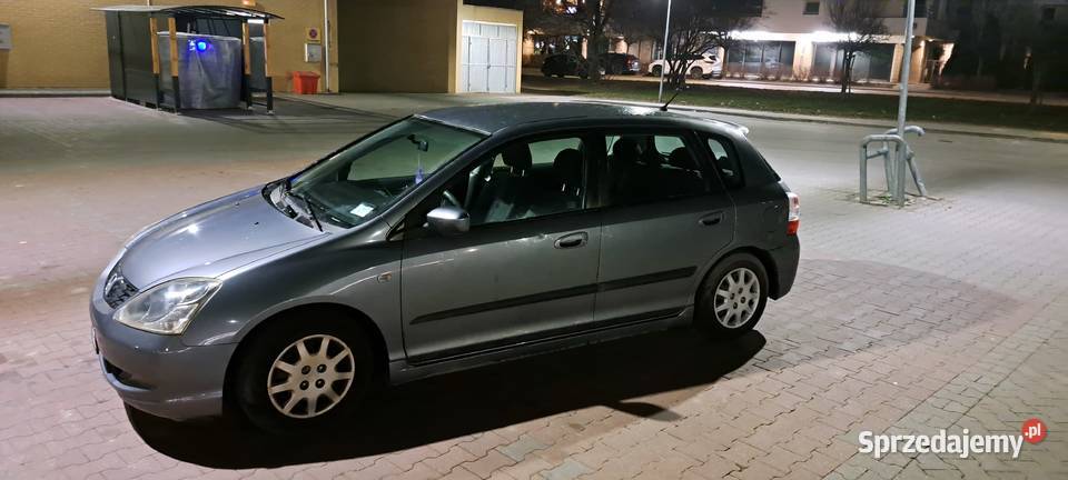 Honda Civic 7 uszkodzona mazowieckie