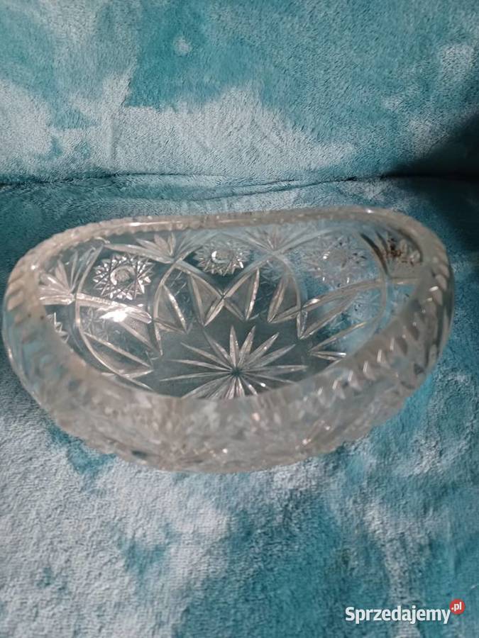 Stary polski kryształ gondola Łódź