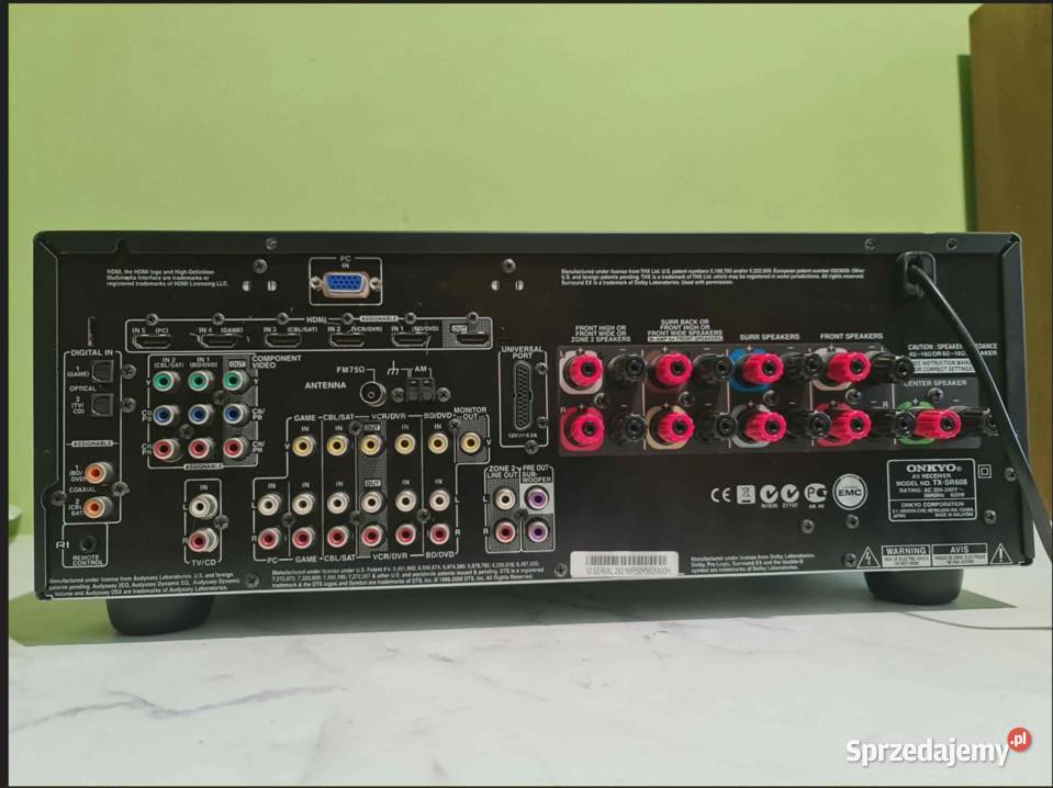 Amplituner Onkyo TXSR608 Bielsko-Biała