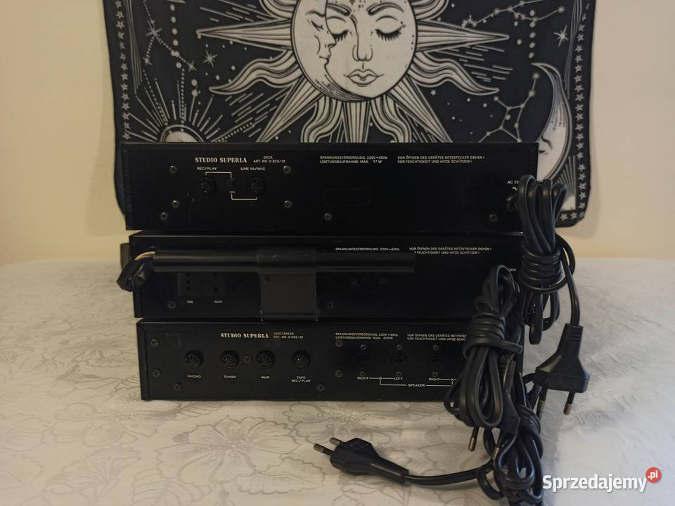 Wieża miniwieża STUDIO SUPERLA ładny zestaw