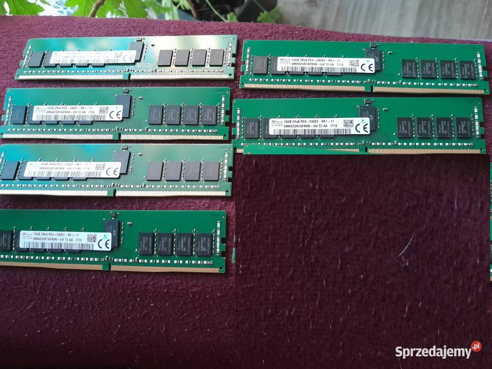 Pamięć Hynix 16GB 2RX8 PC42400TRE111 Komputery i Akcesoria małopolskie Wieliczka
