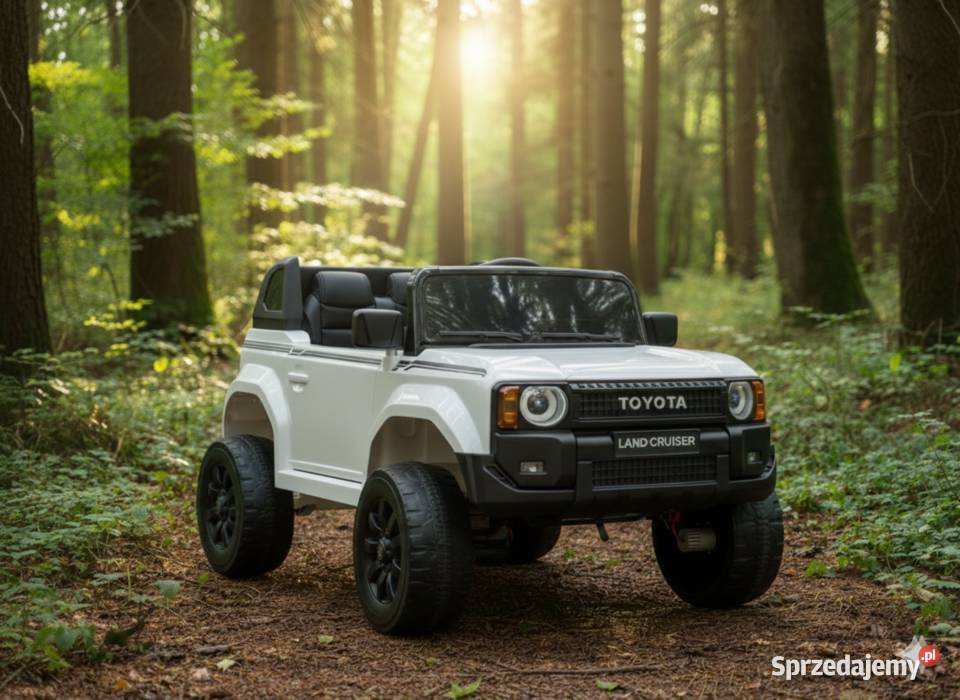 BAWIBUS Auto samochód autko na akumulator TOYOTA biały Myszków