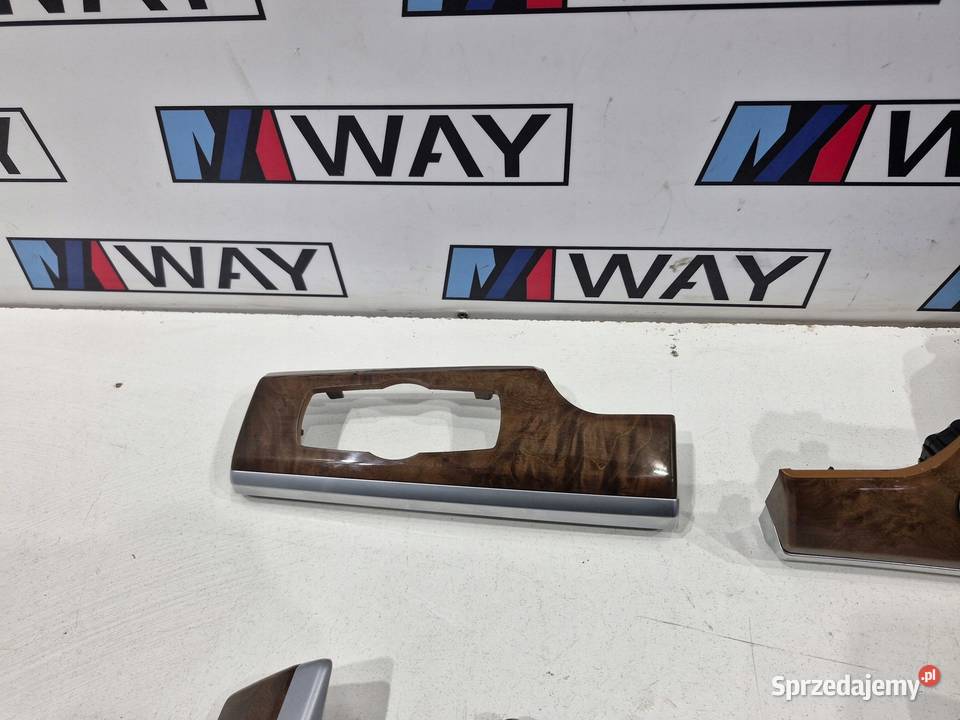 BMW 7 F01 LISTWY OZDOBNE WEWNĘTRZNE DEKORY Osłony i zaślepki