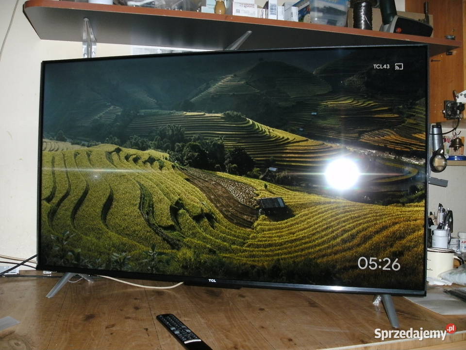 TV 43 4K UHD Smart TV z WiFi GoogleTV YouTube
