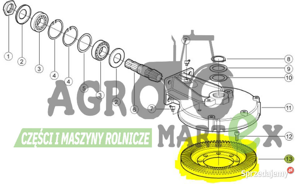 0009396410 00 0939 641 0 939641 KOŁO TALERZOWE Wichrów
