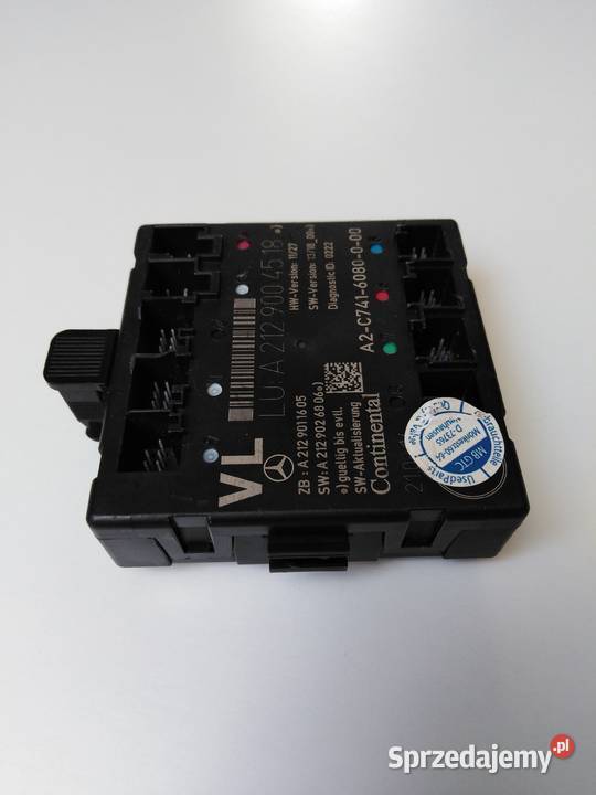 MODUŁ DRZWI A2129004518 MERCEDES W212 W212 W204 Układ elektryczny Wschowa sprzedam